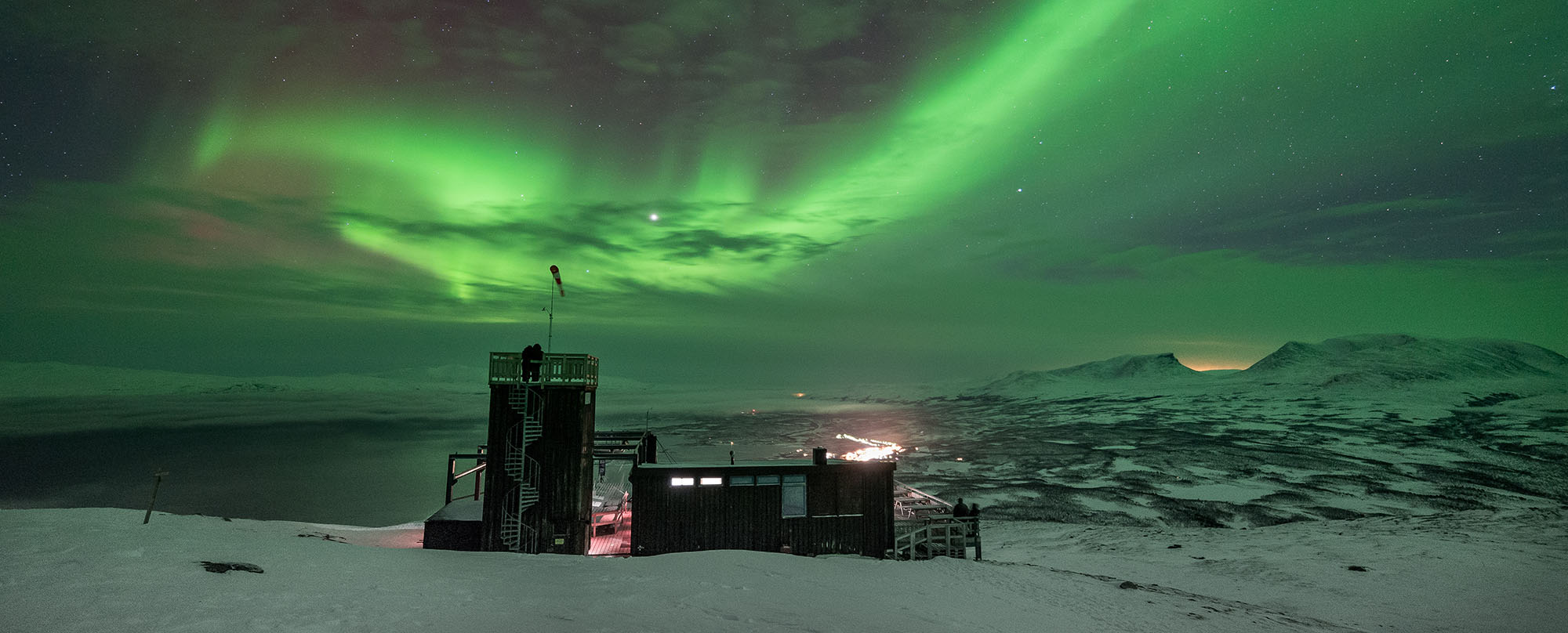 Aurora Sky Station Night Visit - Kiruna Lappland