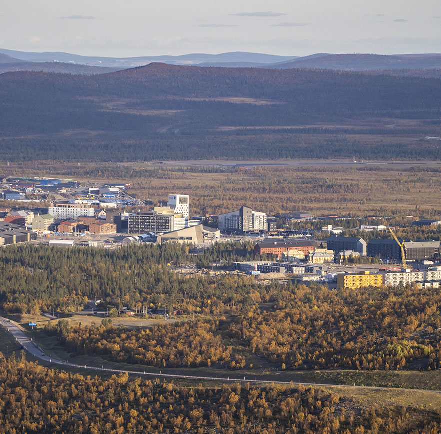 Resa Ru Kiruna stad - Kiruna Lappland